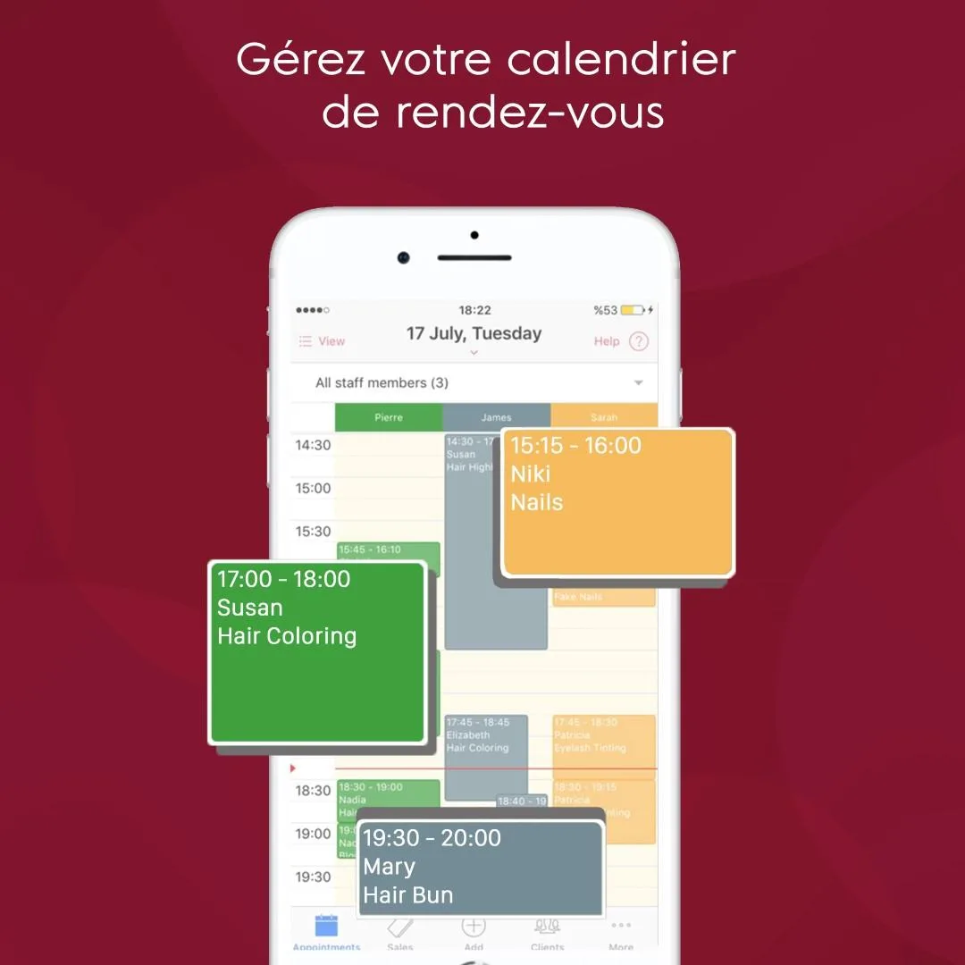 SalonAppy — Screenshots 1