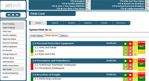 Airsweb Compliance Management — Screenshots 1