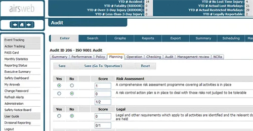Airsweb Compliance Management — Screenshots 2