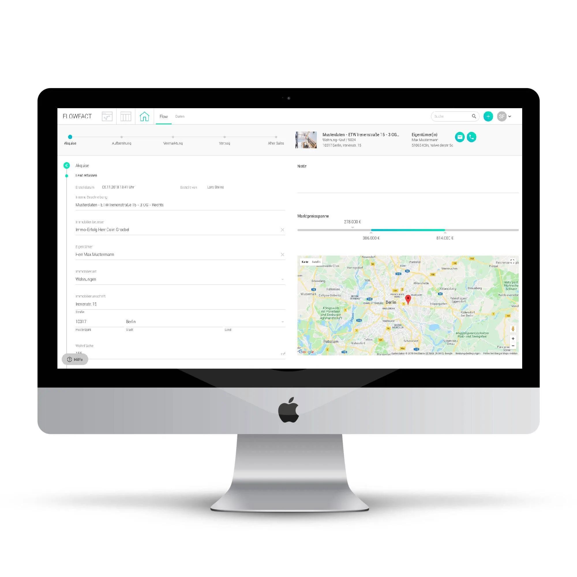 FLOWFACT — Screenshots 2