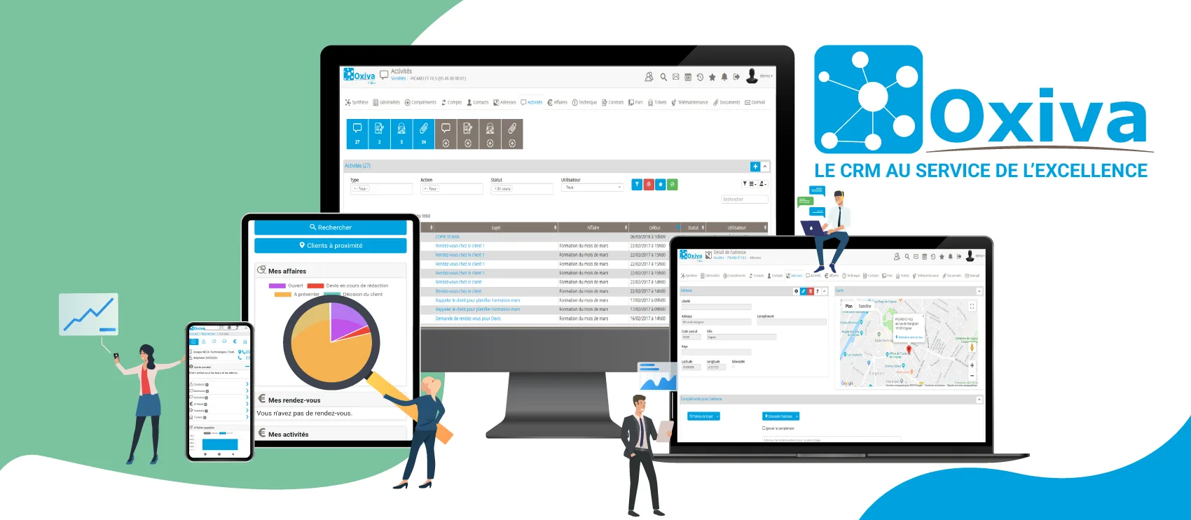 Oxiva — Streamline Operations with Business Management Software
