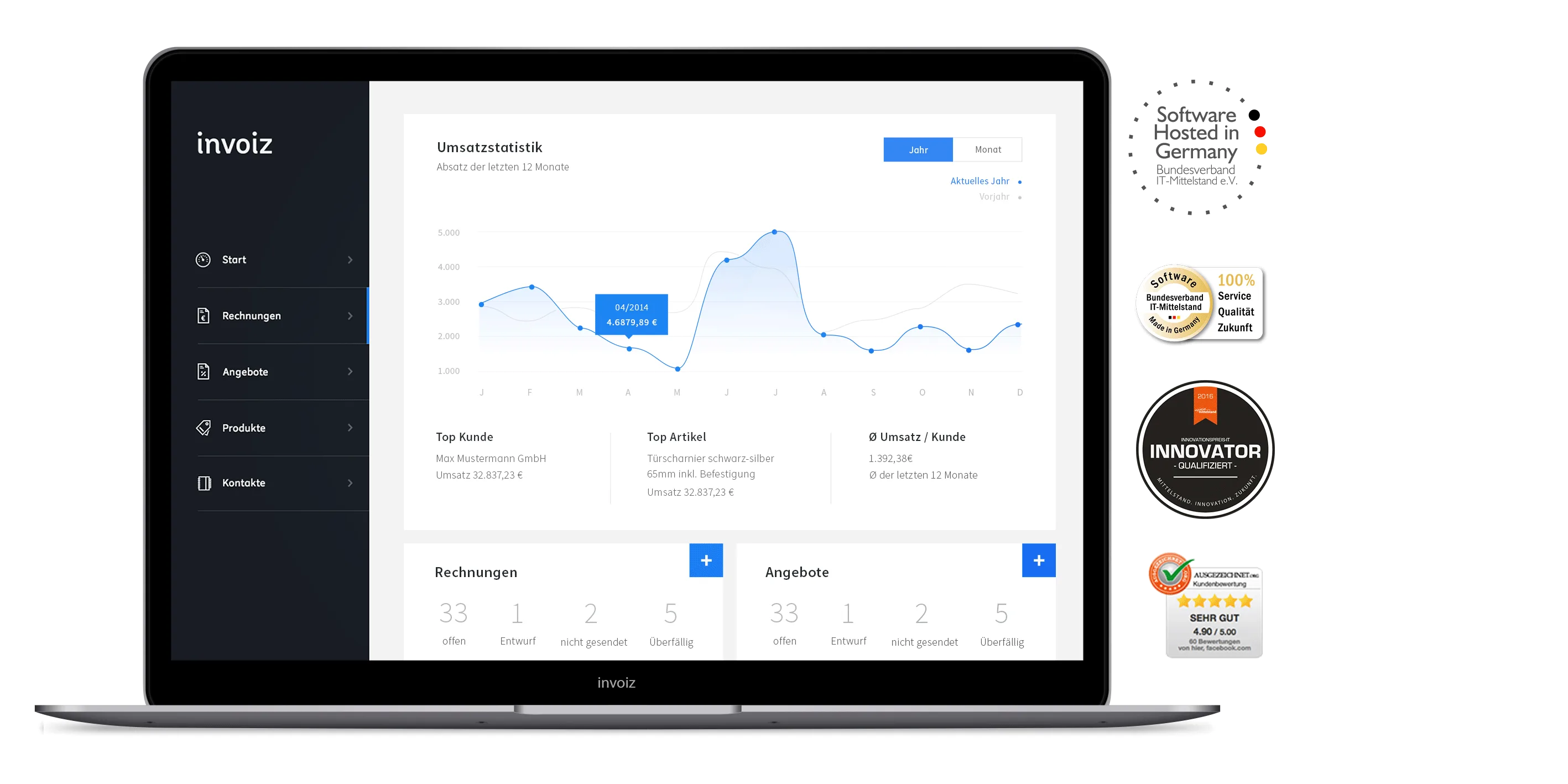 invoiz — Streamlined Invoicing Made Simple for Small Businesses
