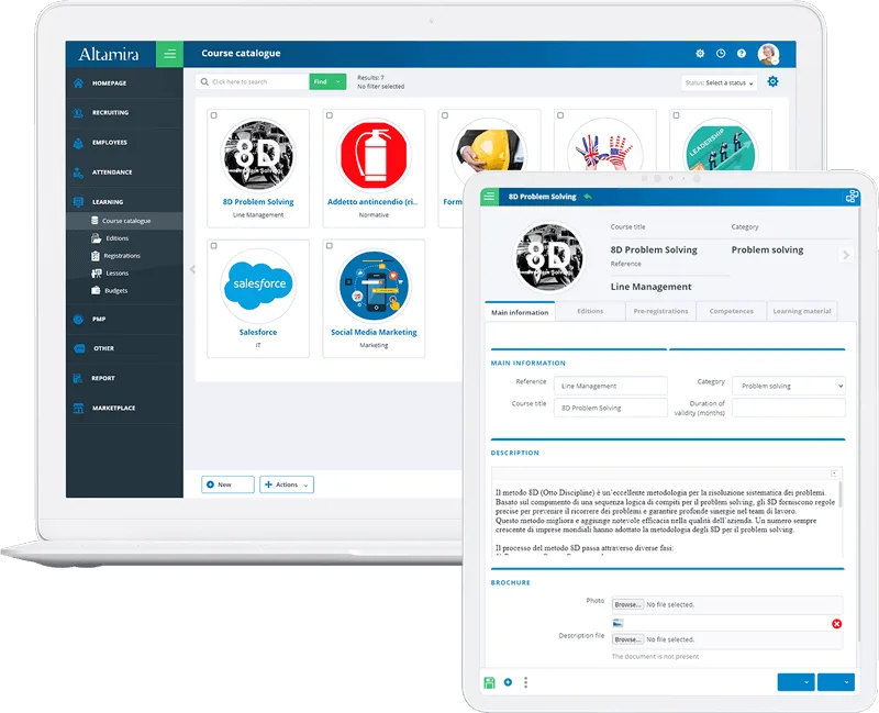 Altamira HRM — Screenshots 1