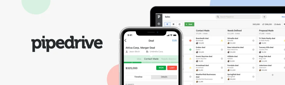 Pipedrive — Maximize your sales efficiency