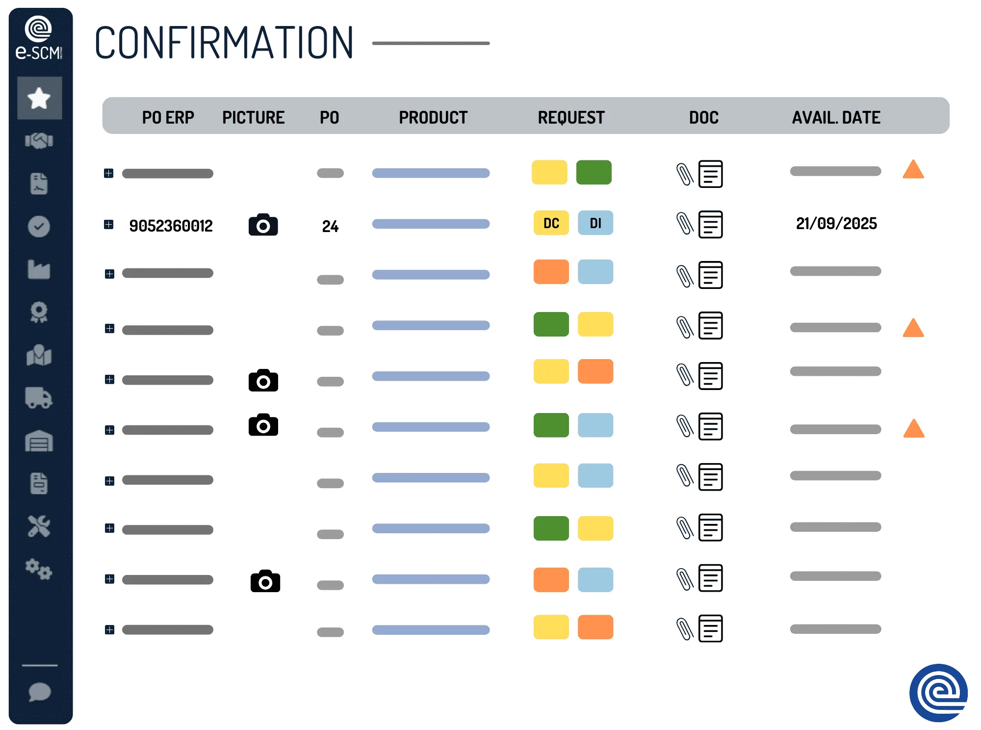 e-SCM Solutions — Screenshots 2