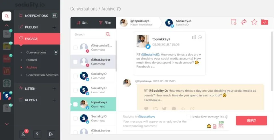 Sociality.io — Screenshots 1
