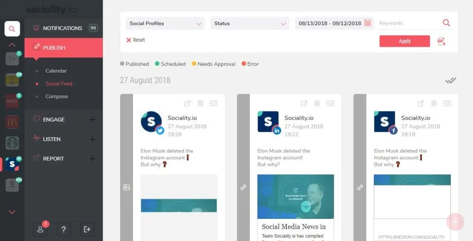 Sociality.io — Screenshots 4