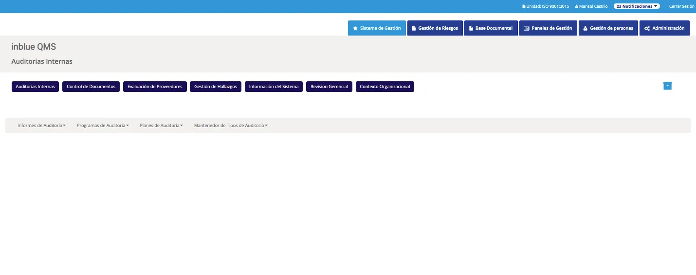 inblueQMS — Screenshots 1
