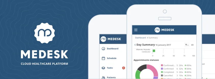 Medesk — Efficient Practice Management for Healthcare Professionals