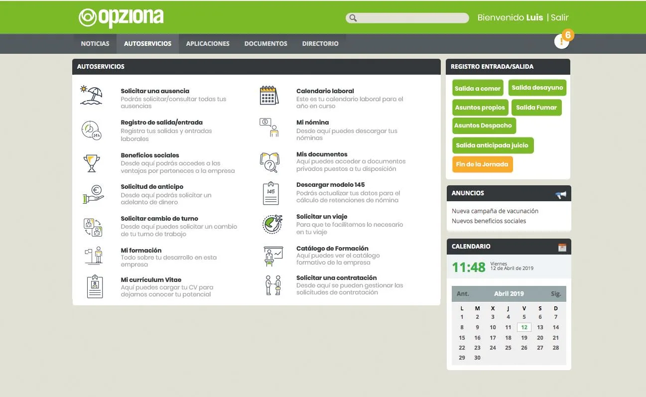 Opziona — Screenshots 2