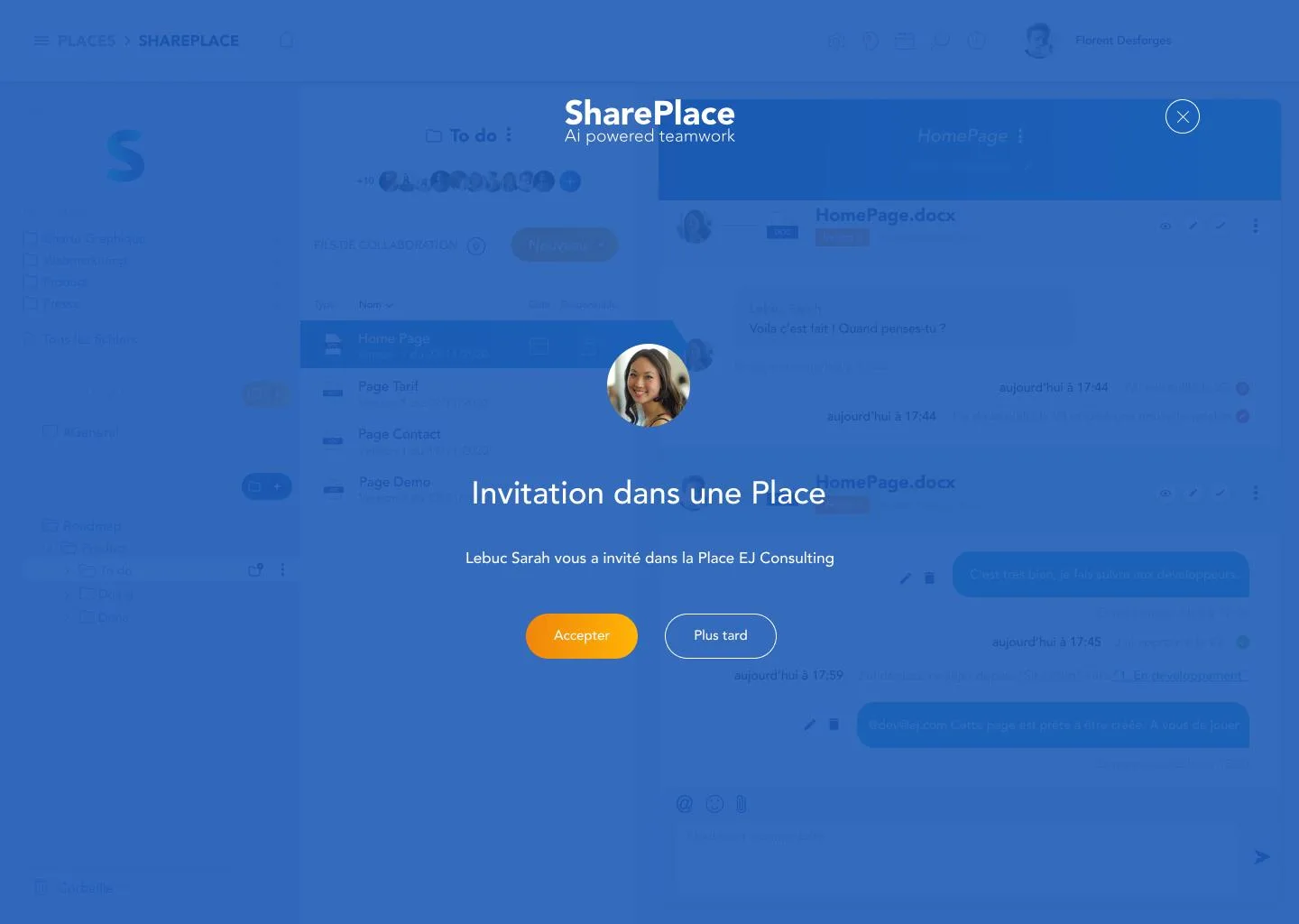 SharePlace — Screenshots 1