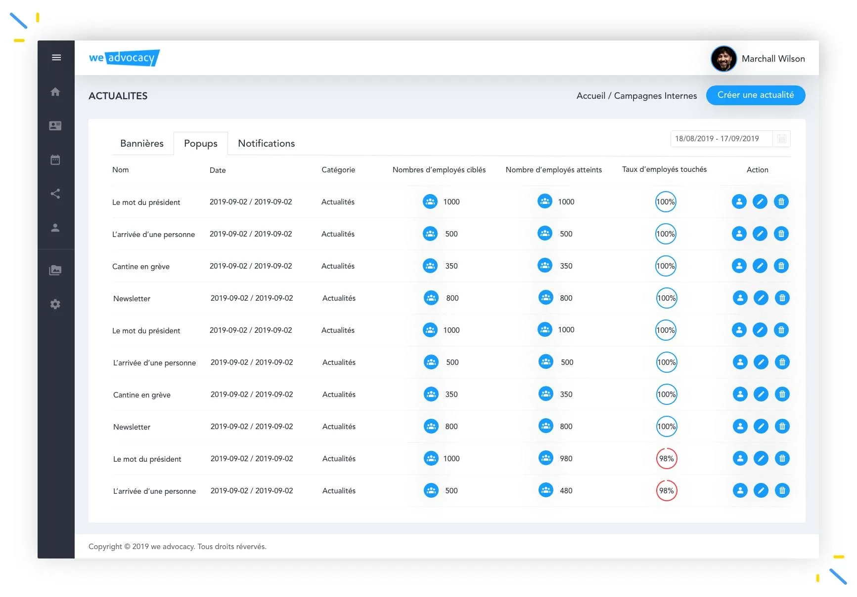 we advocacy — Screenshots 1