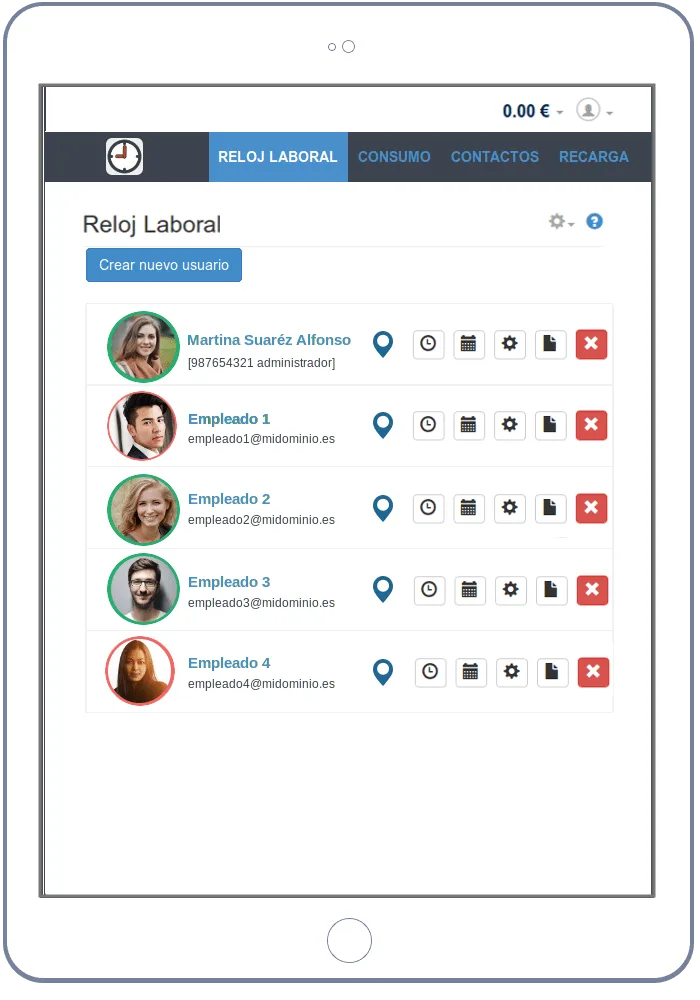 Reloj Laboral — Screenshots 8