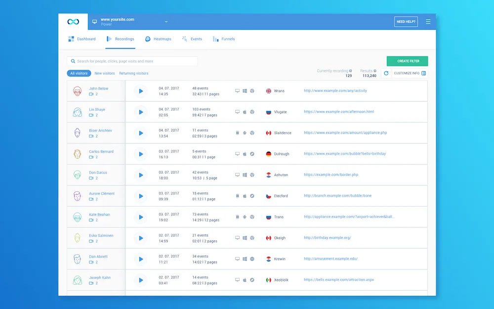 Smartlook — Screenshots 1
