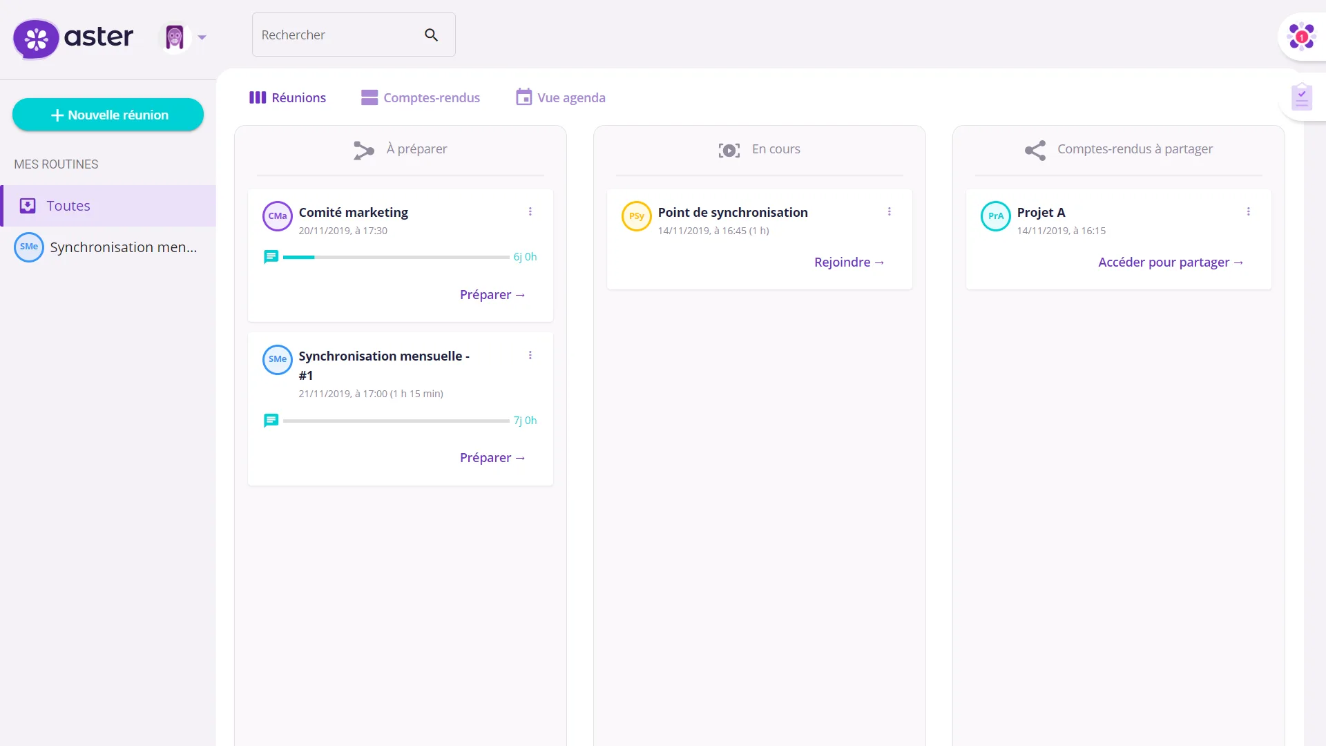 Aster — Screenshots 5