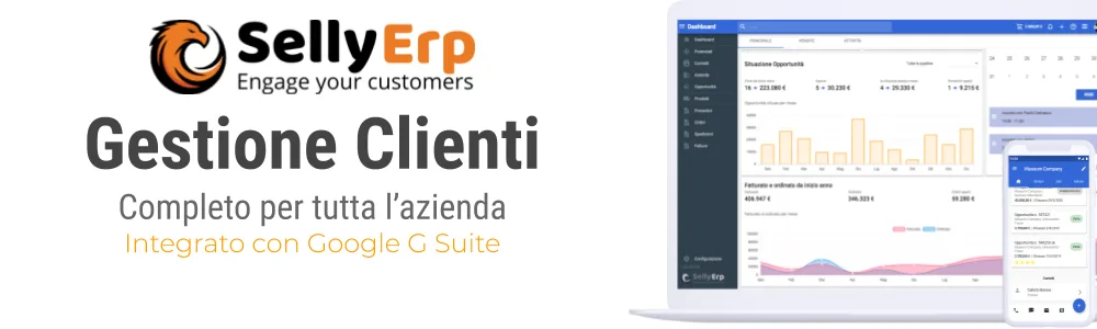 Selly Erp — Gestione dei clienti e sviluppo delle vendite
