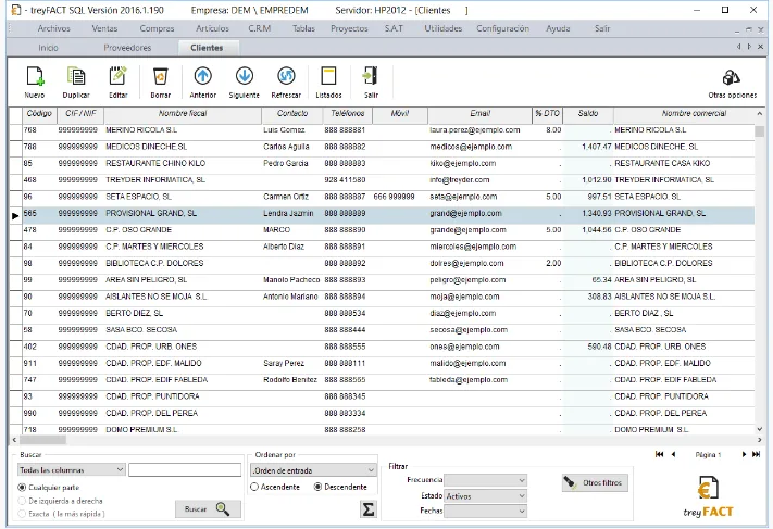 treyFACTSQL — Screenshots 2
