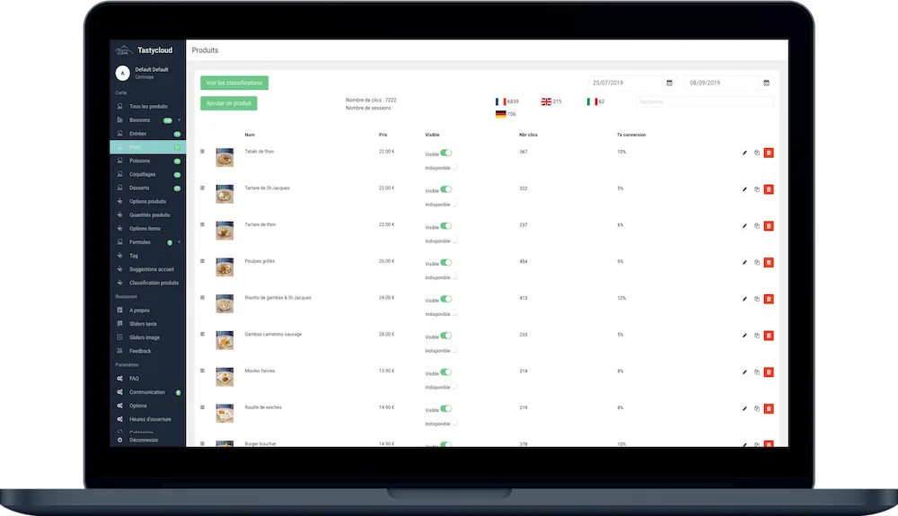 Tastycloud — Captures d'écran 9
