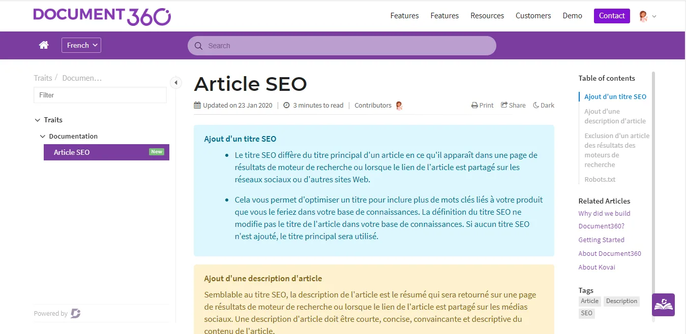 Document360 — Screenshots 2