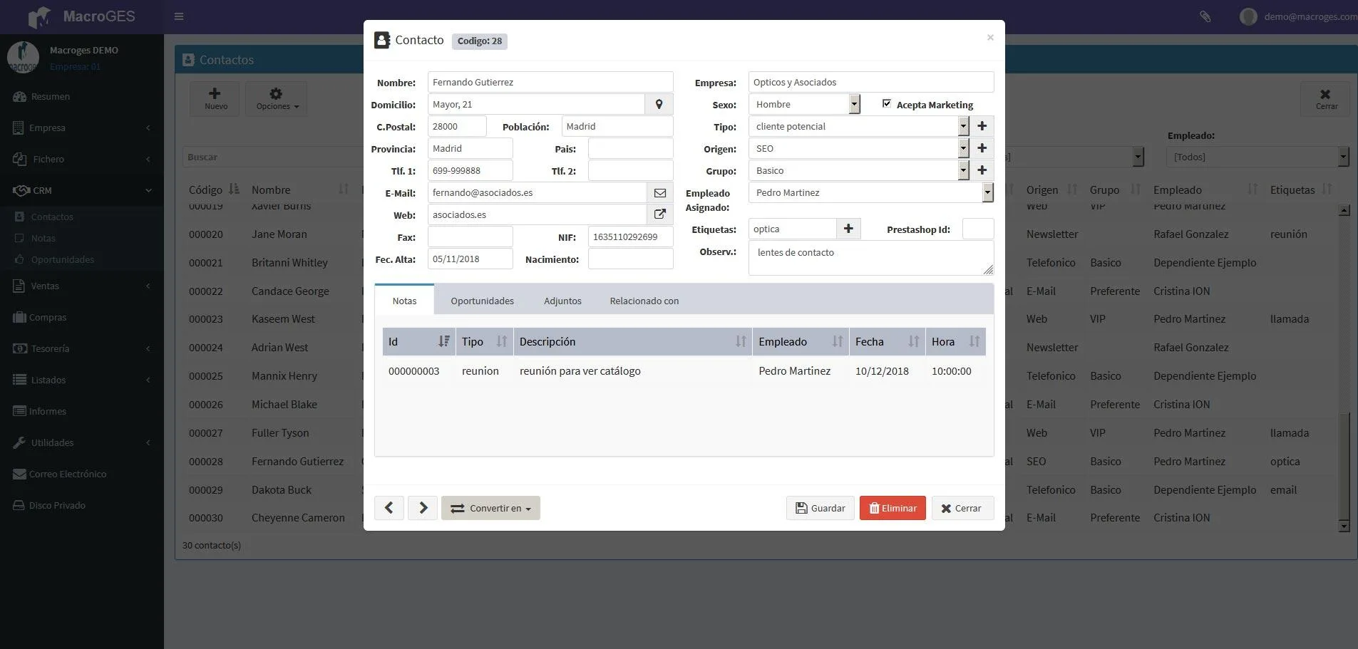 Macroges Facturas — Screenshots 5