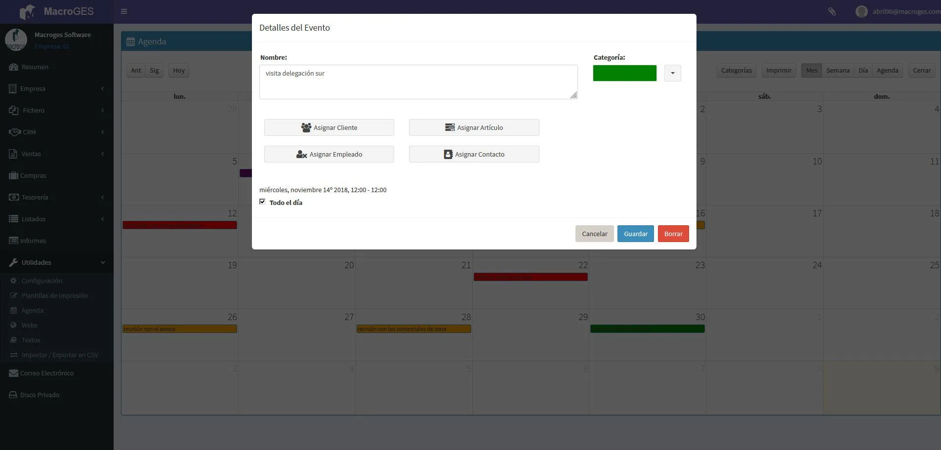 Macroges CRM — Screenshots 5