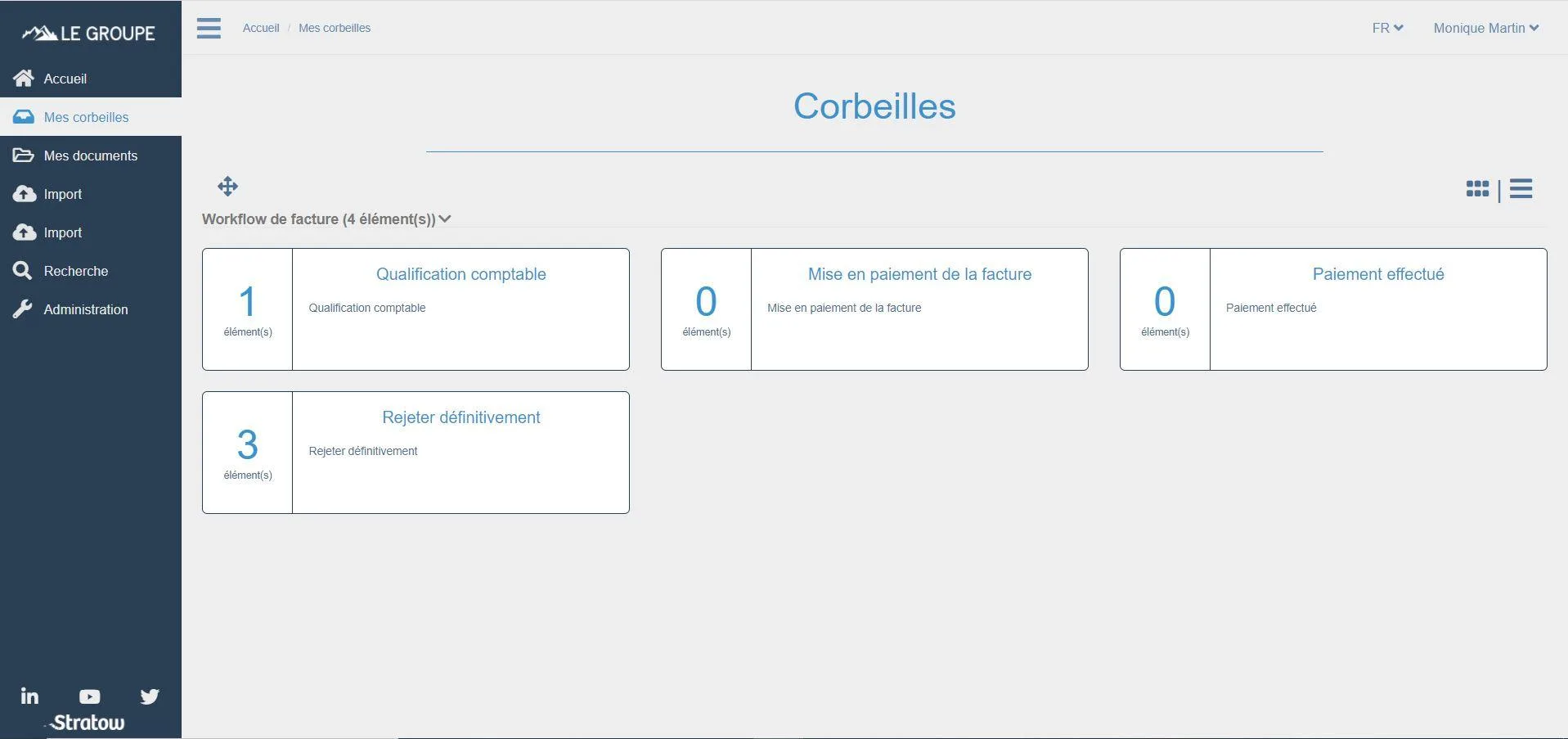 STRATOW Vos documents archivés — Screenshots 1