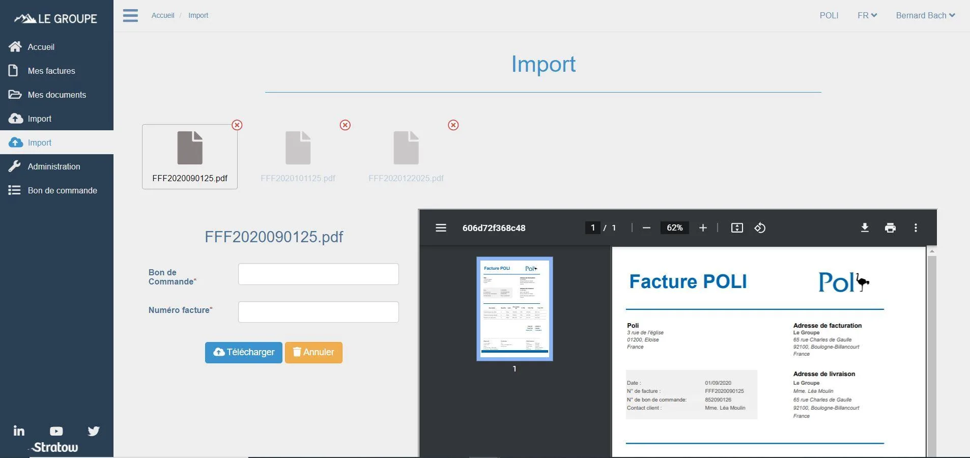 STRATOW Vos documents archivés — Screenshots 2