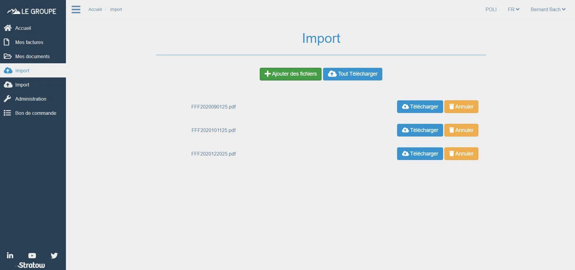 STRATOW Vos documents archivés — Screenshots 3