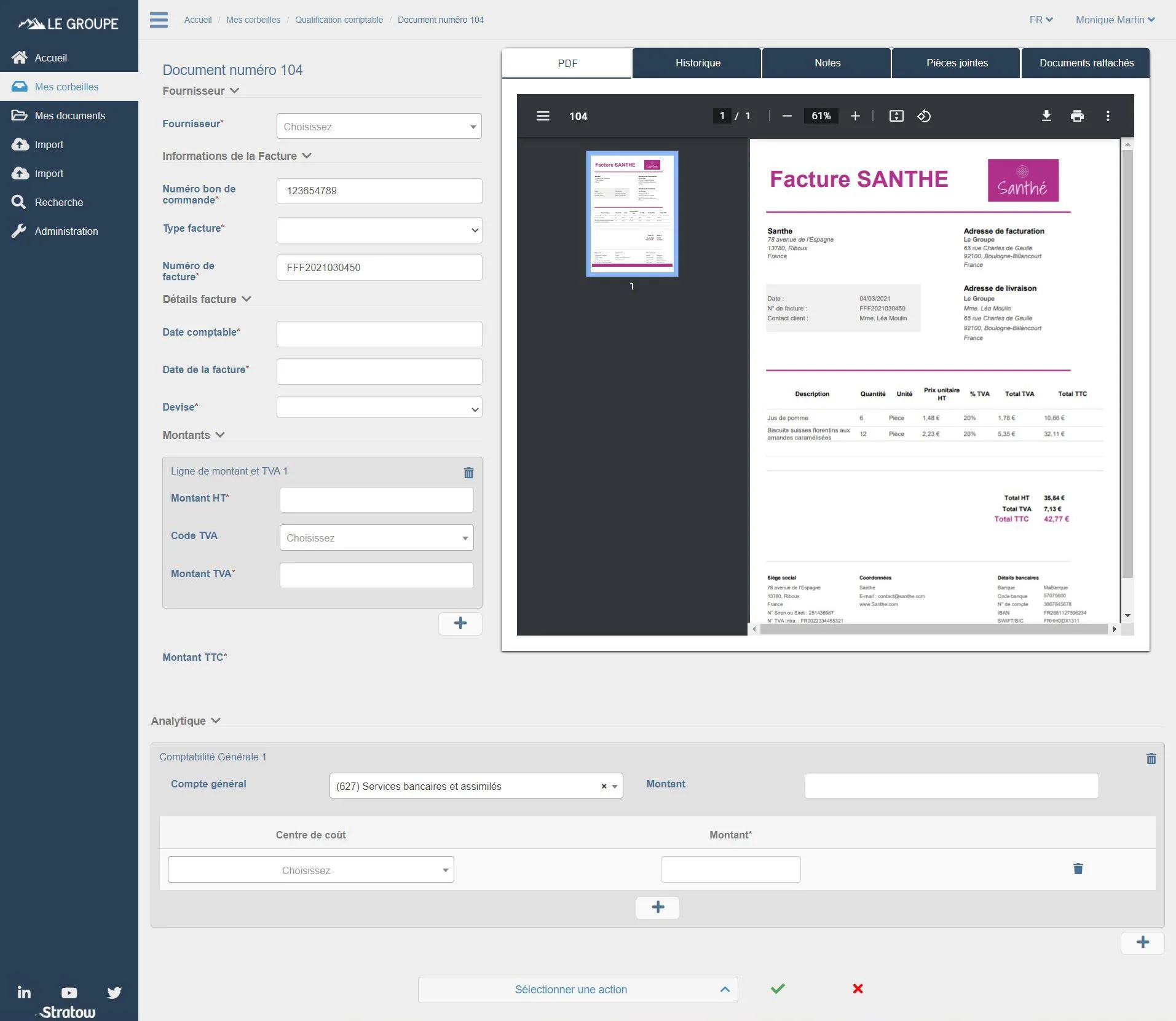 STRATOW Vos documents archivés — Screenshots 5