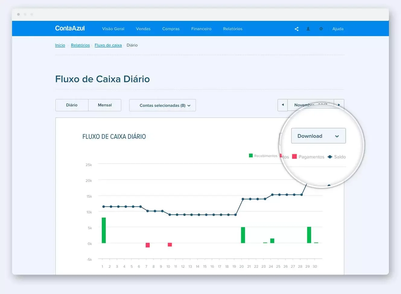 Conta Azul — Screenshots 1