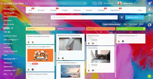 Bitrix24 Gestion de projet — Screenshots 1
