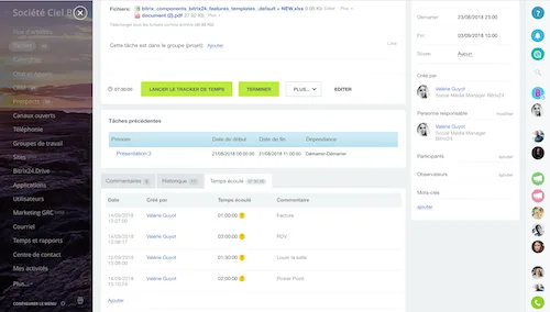 Bitrix24 Gestion de projet — Screenshots 3