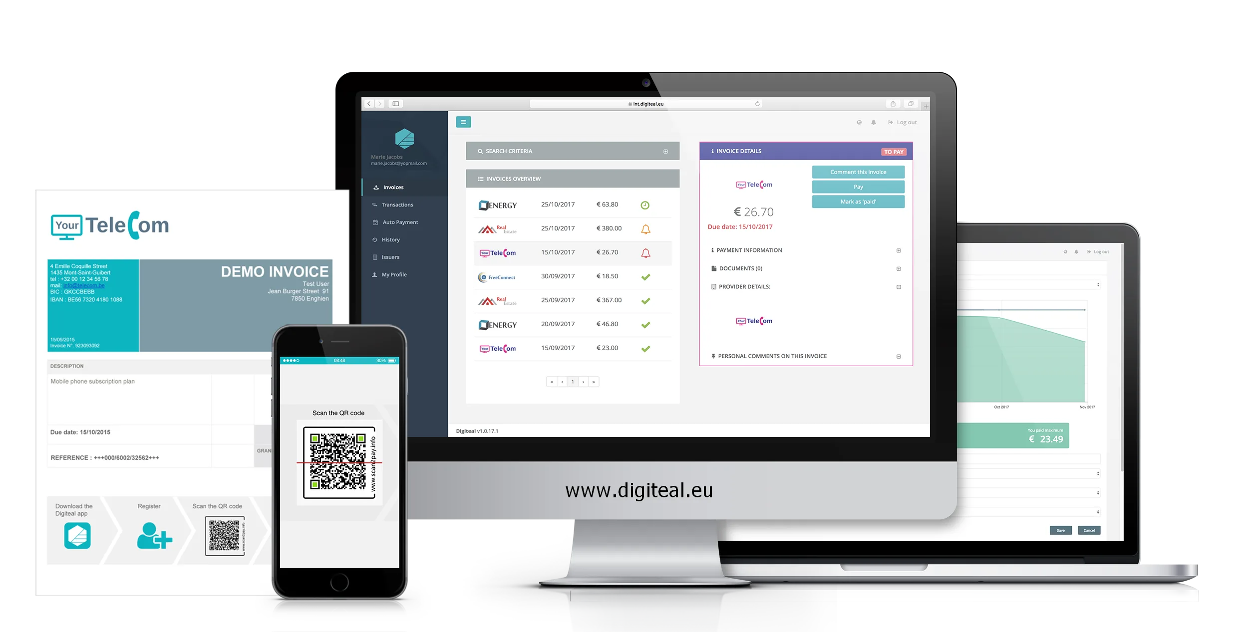 Digiteal — Screenshots 1