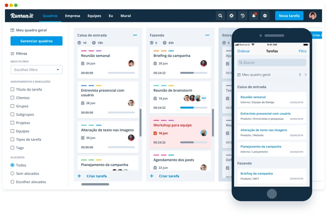 Runrun.it — Optimize Workflow Management with Runrun.it