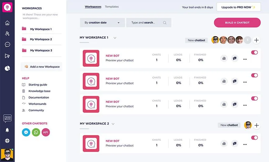 Landbot — Screenshots 3