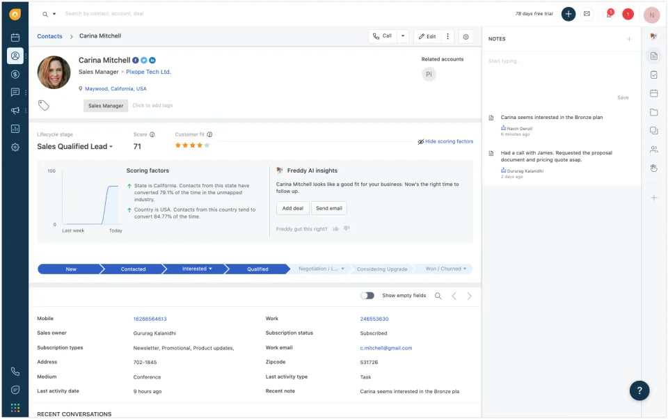 Freshworks — Screenshots 2