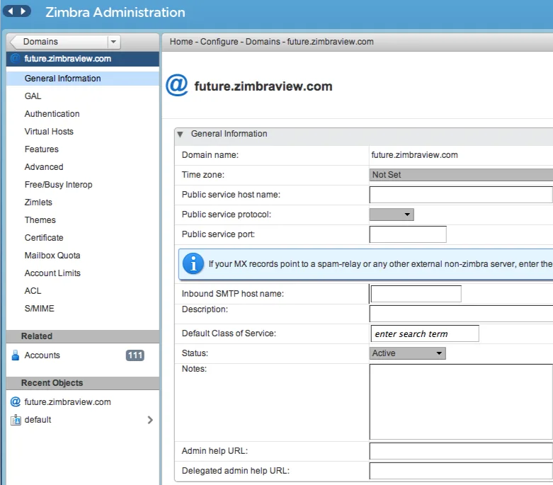 Zimbra — Screenshots 3
