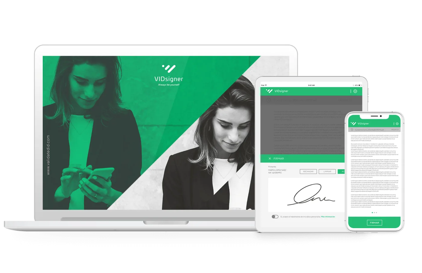 VIDsigner — Screenshots 1