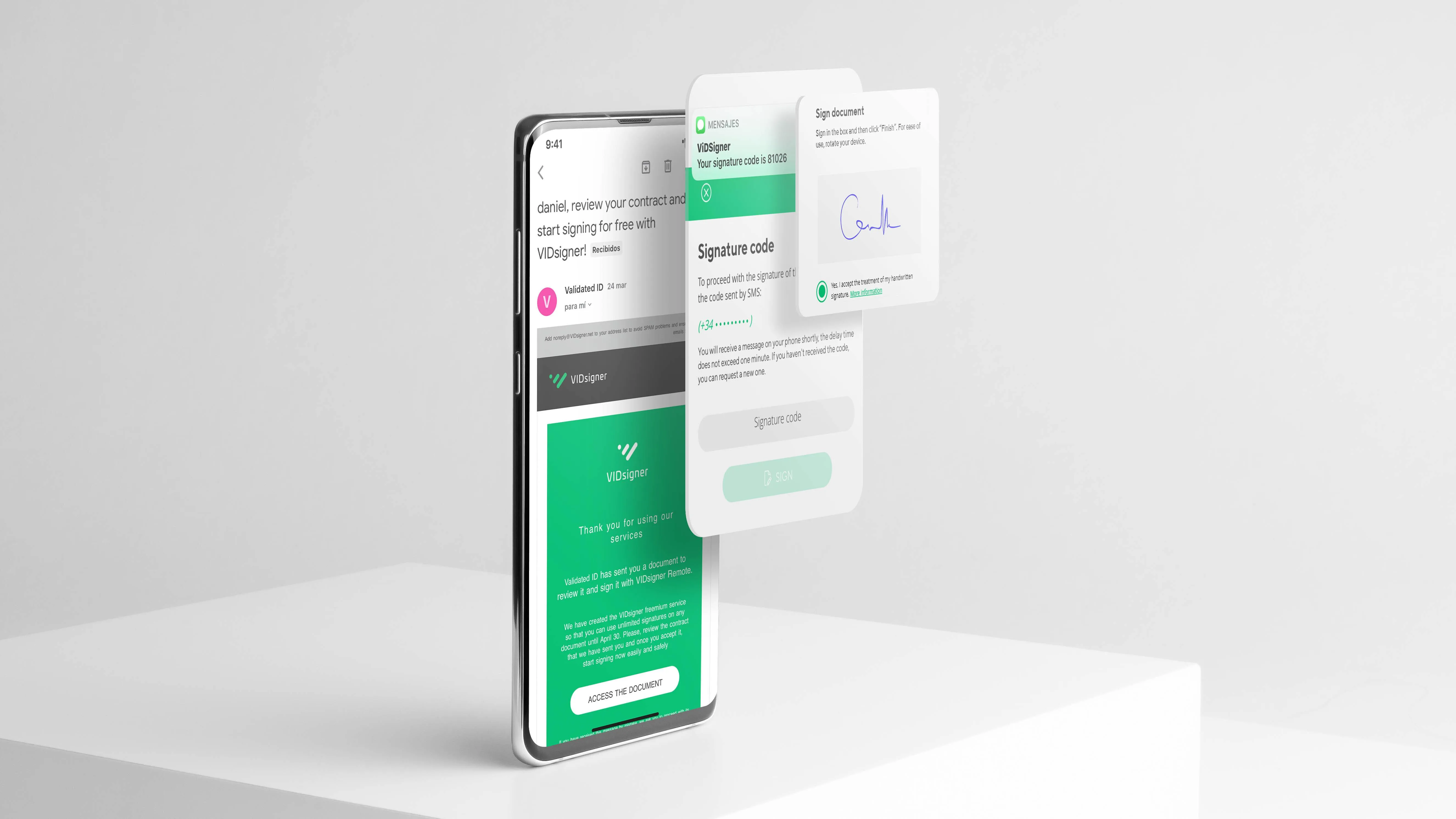 VIDsigner — Screenshots 2