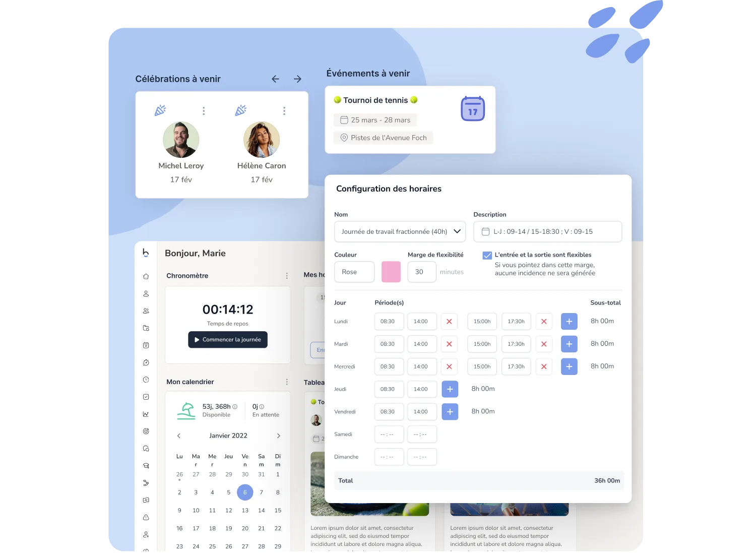 Bizneo Time Manager — Captures d'écran 2