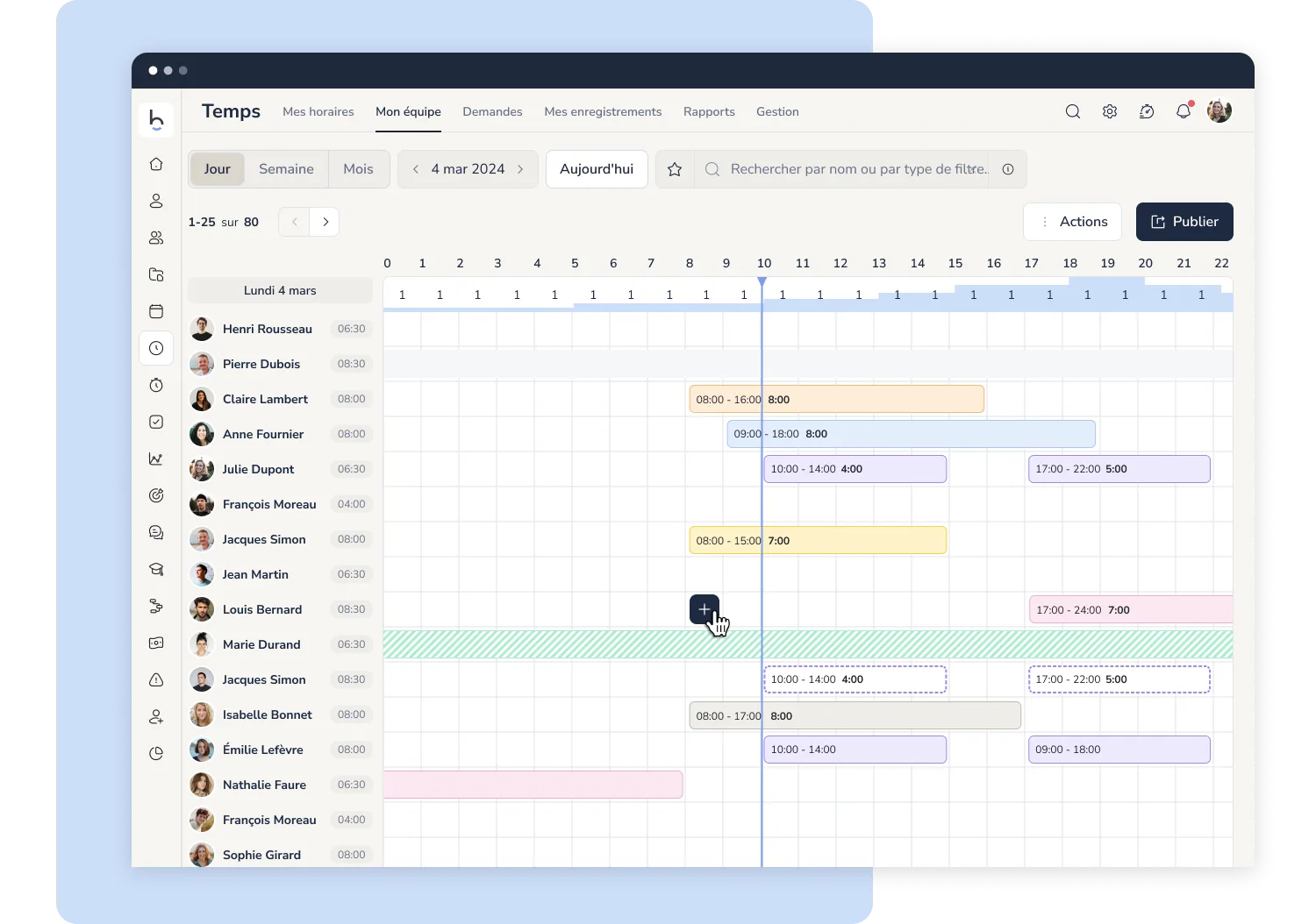 Bizneo Time Manager — Captures d'écran 4