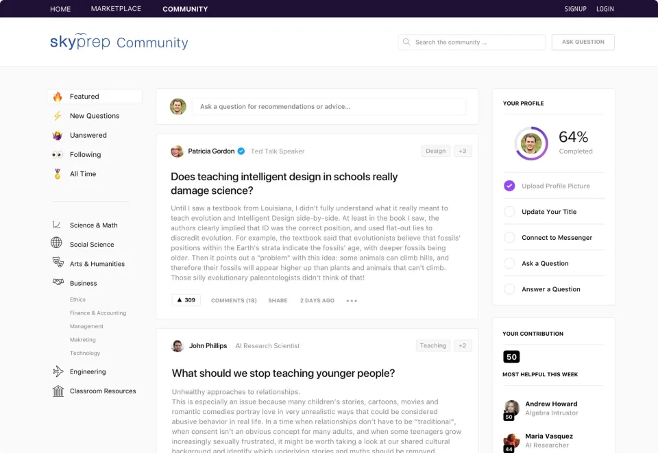 Tribe Community Platform — Screenshots 2