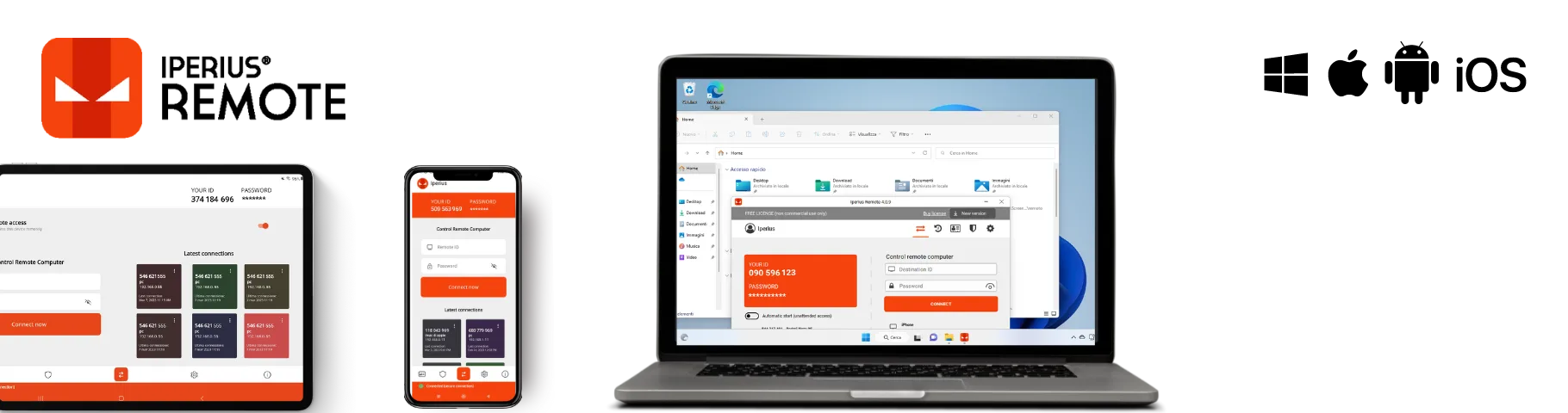 Iperius Remote — Support and Remote Desktop software