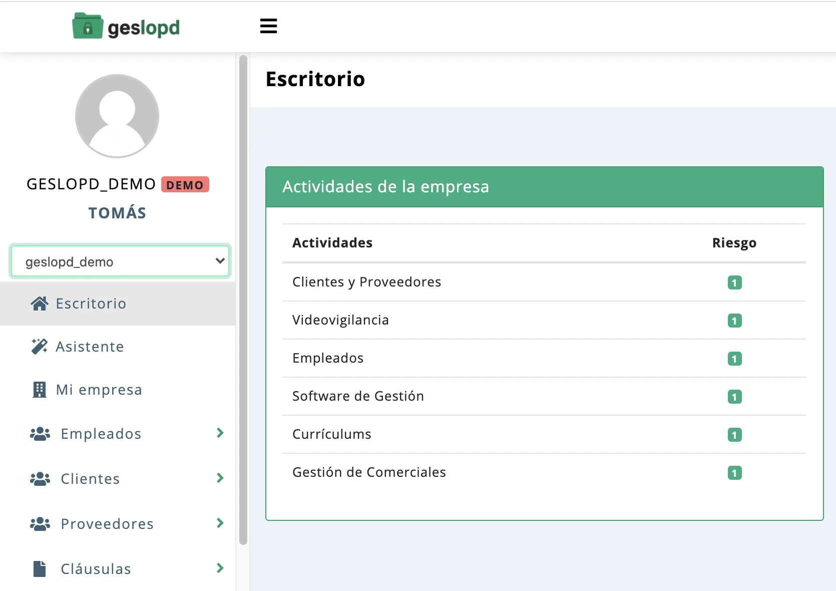 Geslopd — Te ayudamos a gestionar la protección de datos