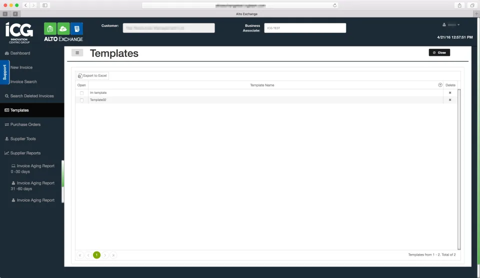 ALTO eProcure — Screenshots 3