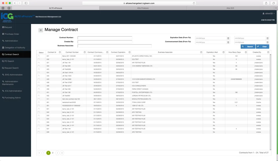 ALTO eProcure — Screenshots 4