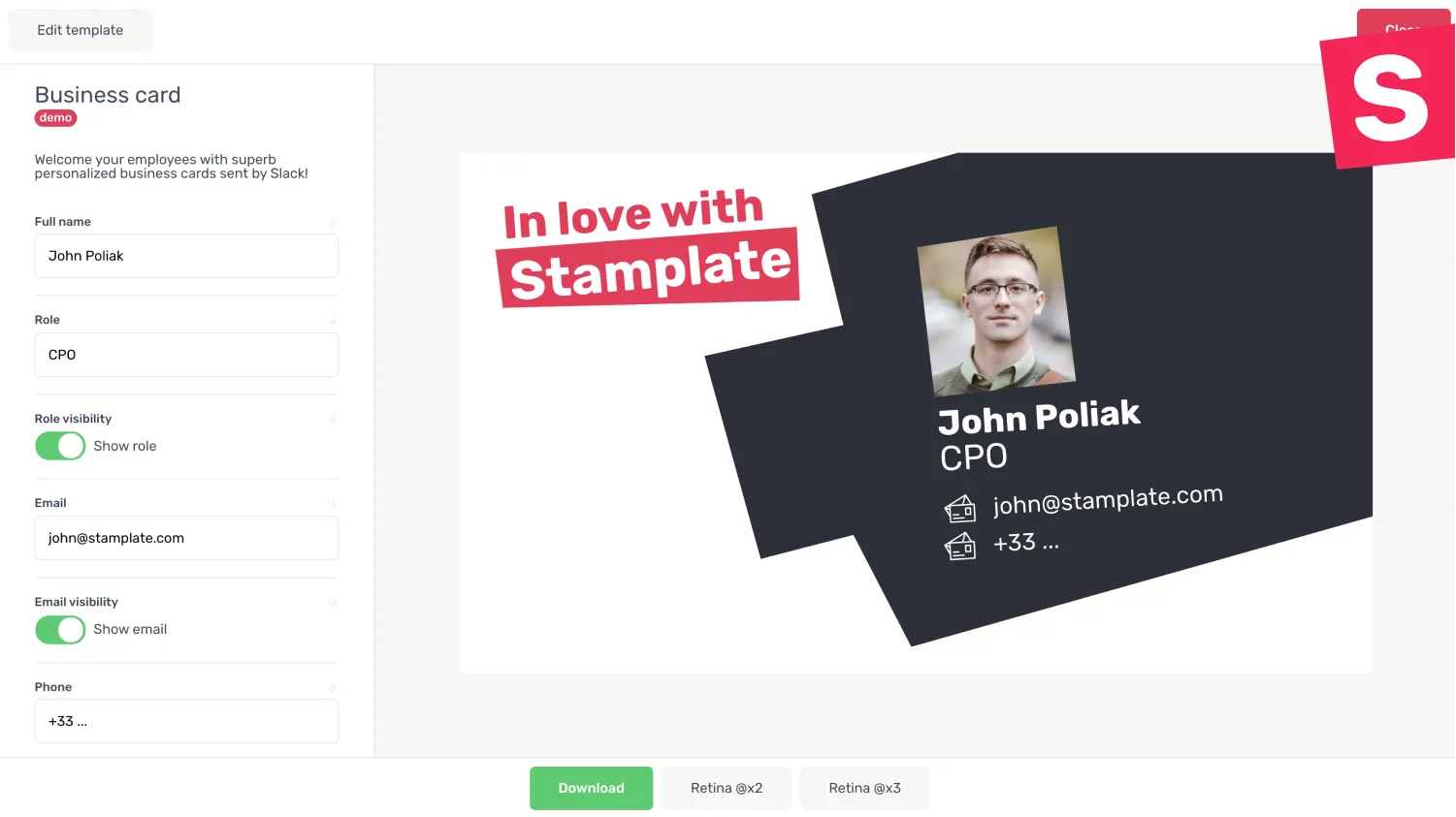 Stamplate — Screenshots 2
