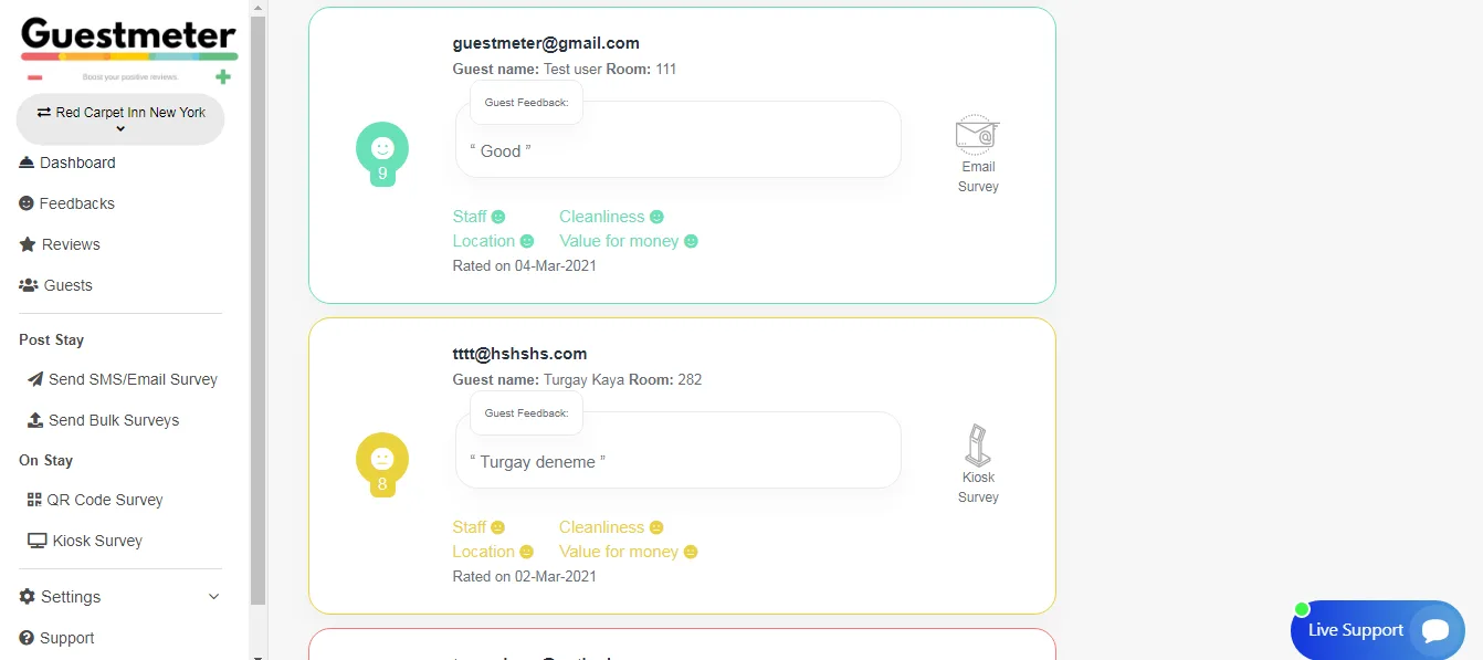 Guestmeter — Screenshots 3