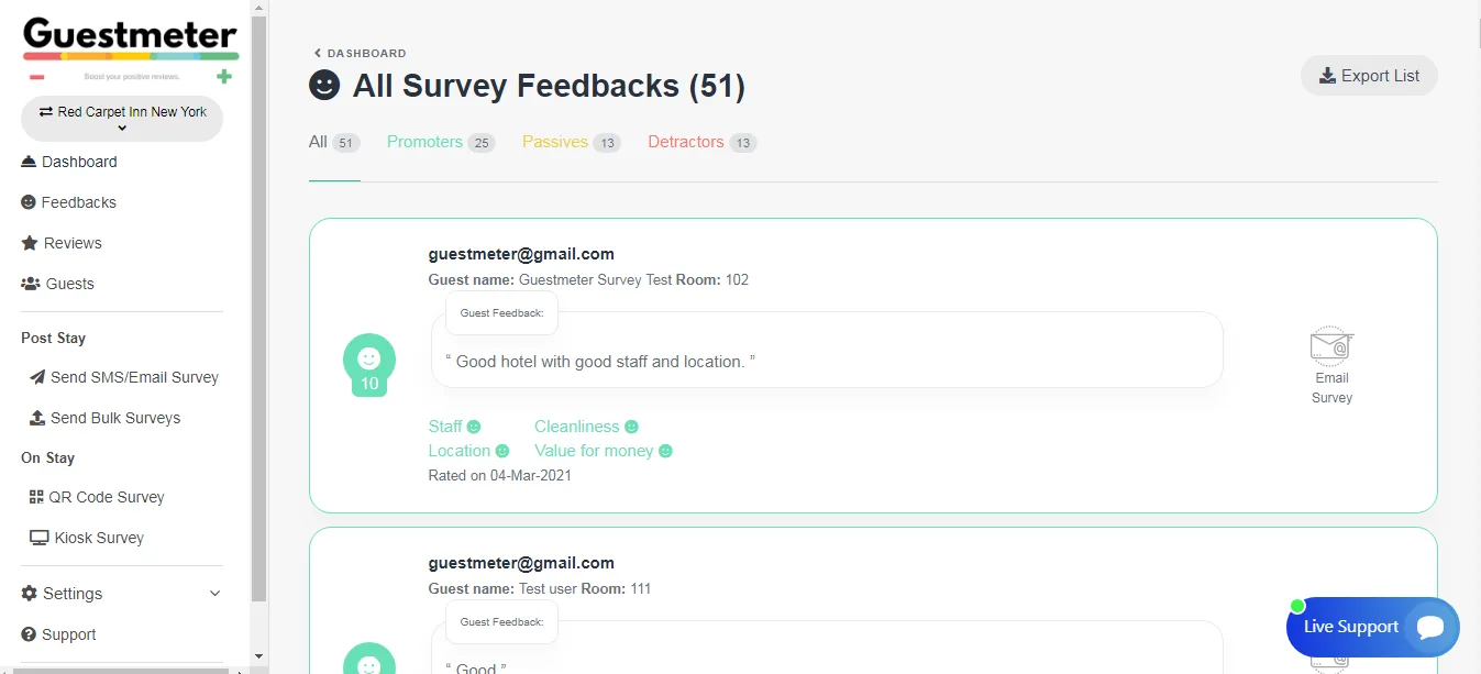 Guestmeter — Screenshots 11