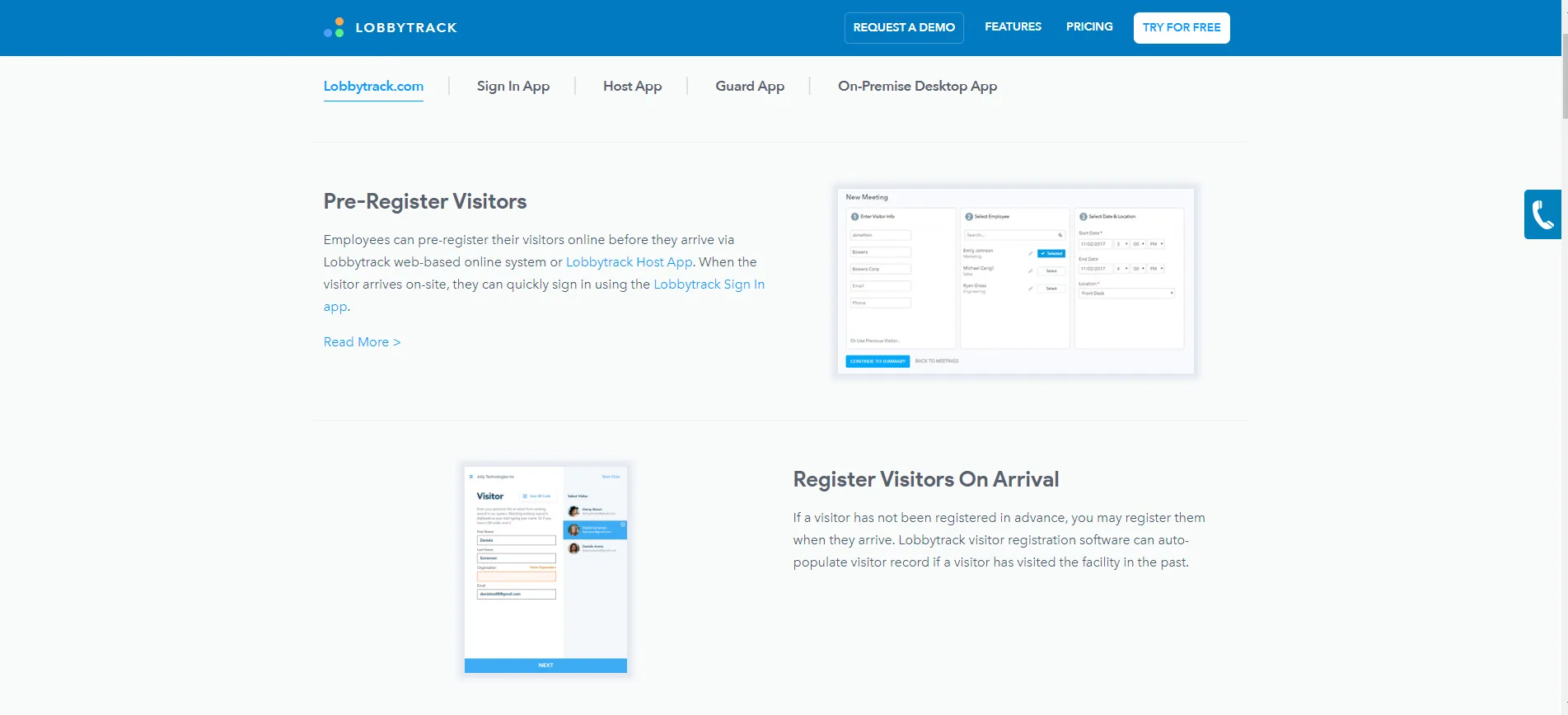 Lobbytrack — Screenshots 1